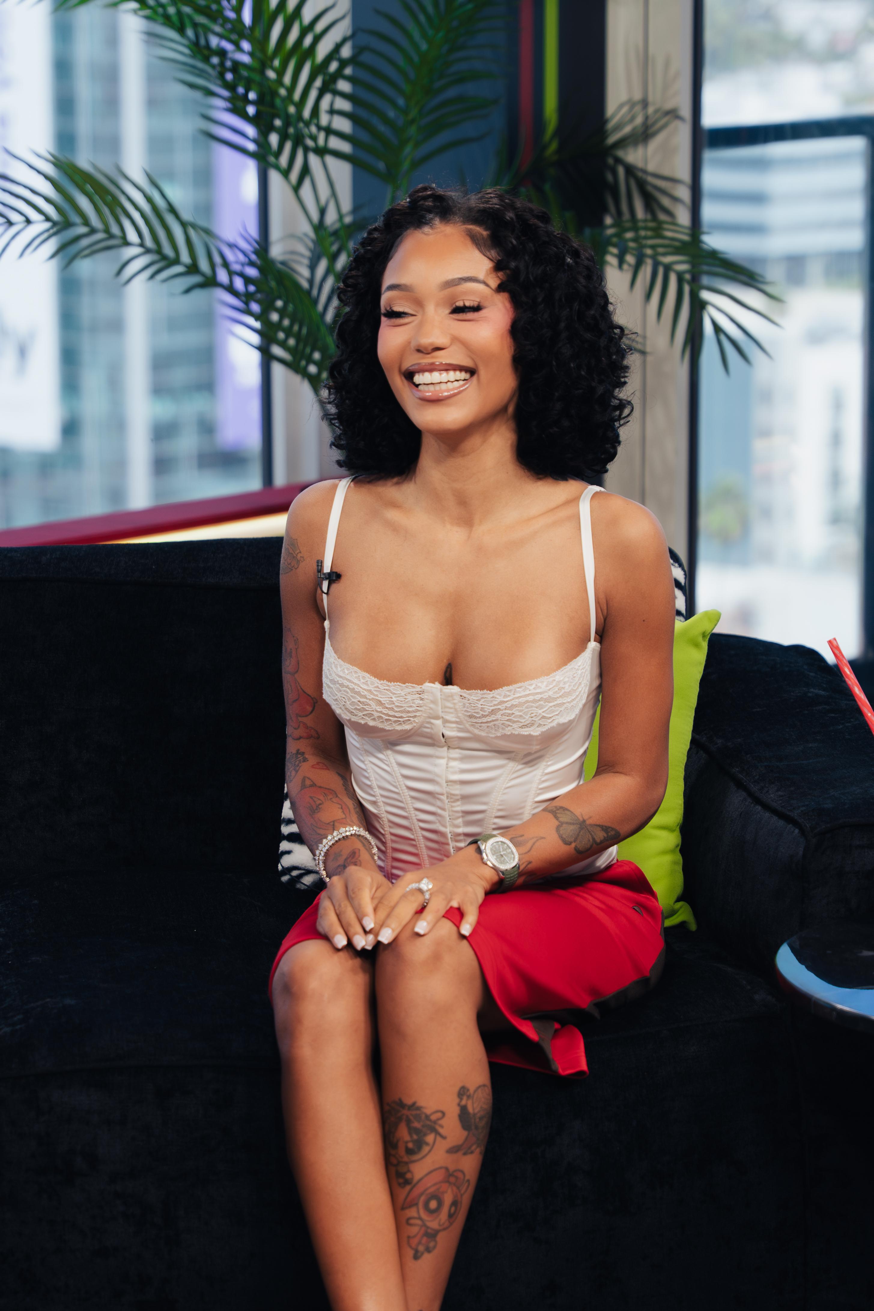 Guest seated in The Jason Lee Show studio